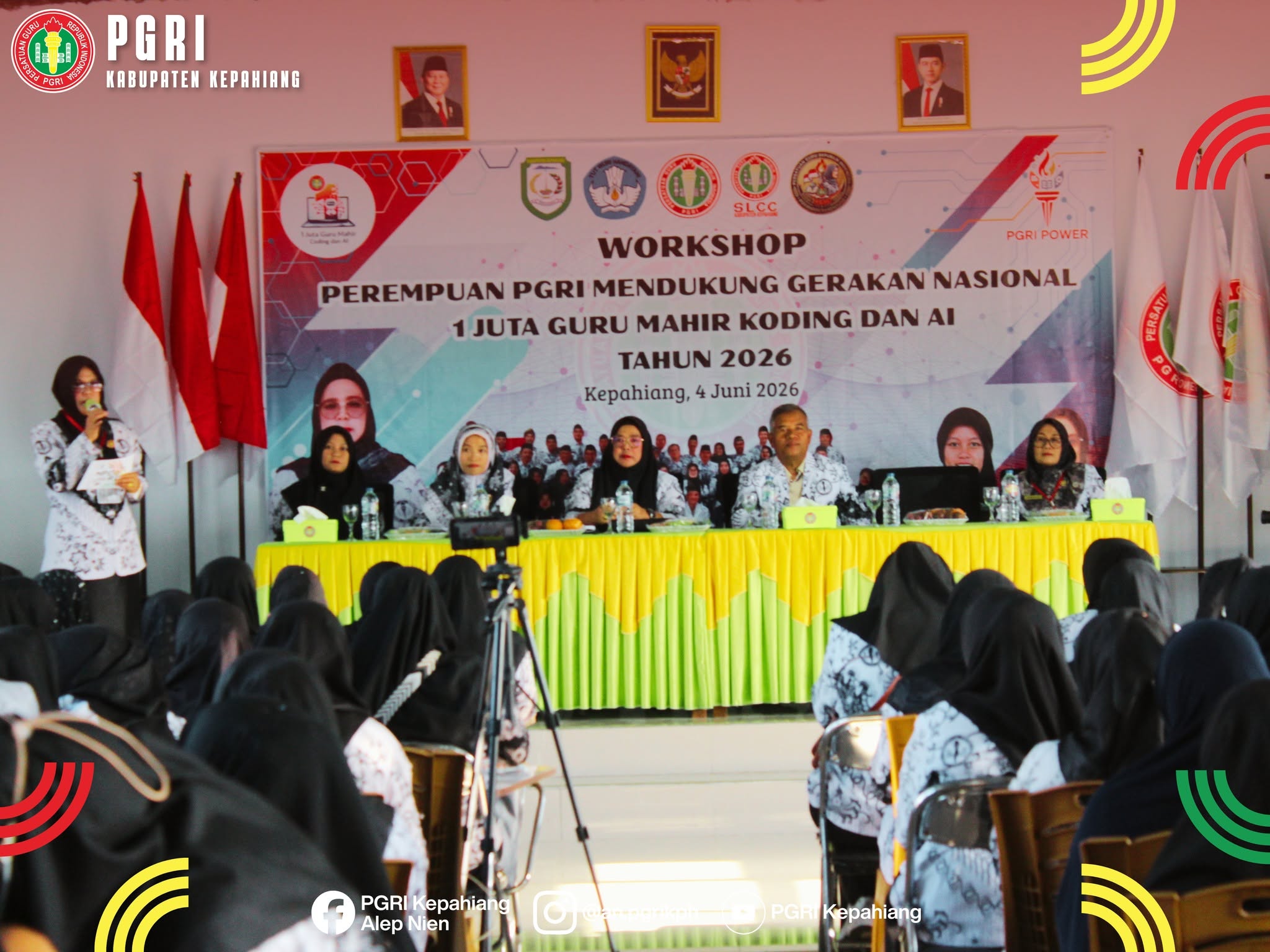 PGRI Kepahiang Gelar Workshop Perempuan PGRI, Dorong Guru Melek Koding dan Artificial Intelligence