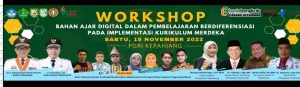 Workshop Bahan Ajar Digital Dalam Pembelajaran Berdiferensiasi Pada Implementasi Kurikulum Merdeka